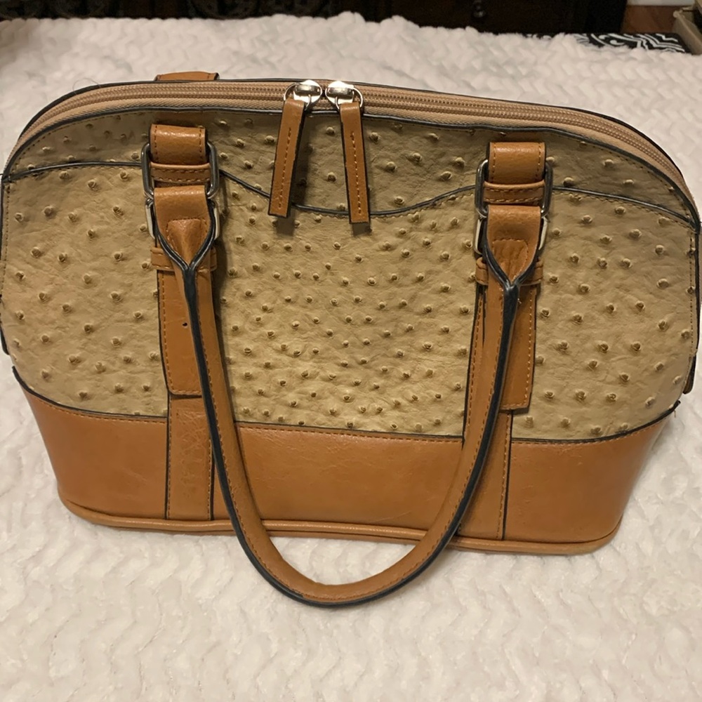 Caramel & cognac, everyday purse